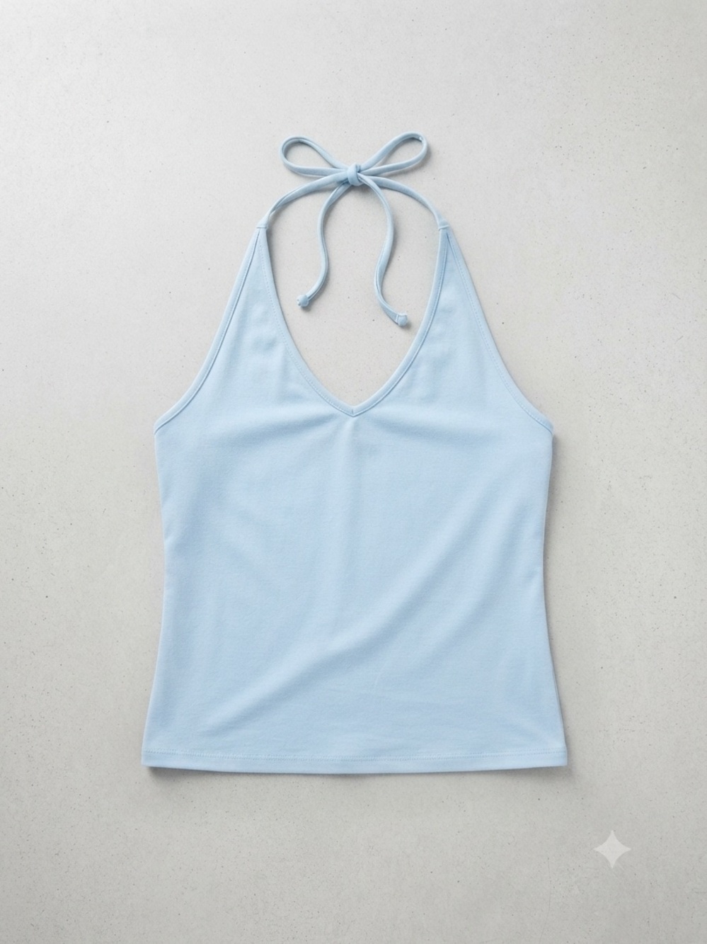 NWOT Wild fable Light Blue Halter Crop Top